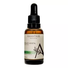 Óleo Natural De Rícino 100% Puro Amantikir 30ml Crescimento