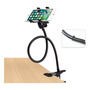 Suporte De Celular Mesa Articulável 50cm Ferroforte Maleável