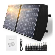 Kit De Paneles Solares Portátiles Para Acampar Con Panel Ple