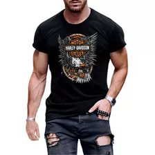 Camisa Camiseta Harley Davidson T-shirt Big Trail Hd Algodão