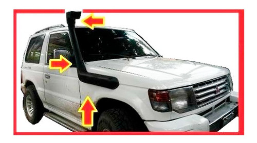 Snorkel Mitsubishi Montero 4x4 Blister Pajero Foto 4