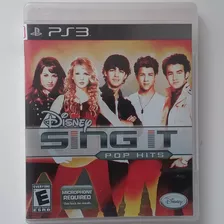 Sing It Pop Hits Ps3 Mídia Física Original Perfeito