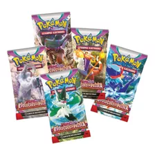 Pacote Com 6 Cartas Pokemon Ev2 Evoluções Em Paldea - Copag