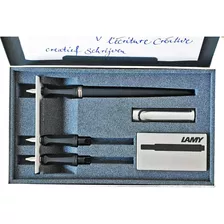 Kit Estilografo Pluma Caligrafia Lamy Joy Tapa Aluminio 