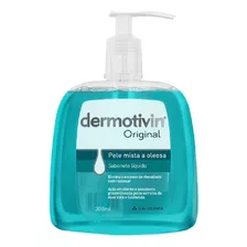 Sabonete Líquido Facial Original Pele Mista Ou Oleosa 300ml Dermotivin