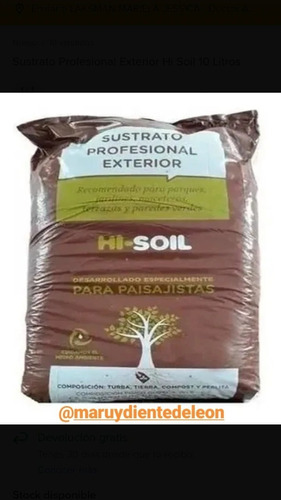 Hi Soil Sustrato Profesional Exterior