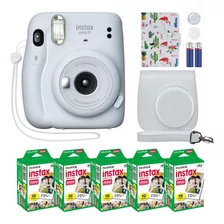Kit Fujifilm Instax Mini 11 Blanco Accesorios Y Película Fla
