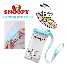 Bolsa Impermeable Snoopy Para Celular 22 X 11,5 Cms