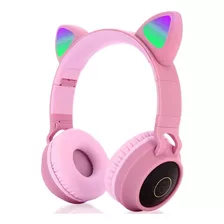 Auricular Bluetooth Orejas De Gato Luz Led Inalámbrico 2021 