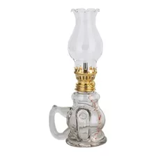 Quinqué Lámpara Clásica Vintage De Aceite Mod Persia - 19cm