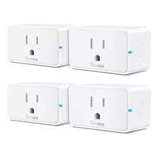 Govee Smart Plug, Wifi Bluetooth Outlets 4 Pack Funciona Con