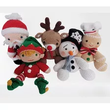 Lindo Amigurumi De Natal Para Brincar, Enfeite E Decoração