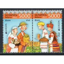 2012 Europa- Visitas Paisajes- Bielorrusia (sellos) Mint