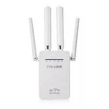 Repetidor Wifi 2800m 4 Antenas Amplificador De Sinal Lv-wr09