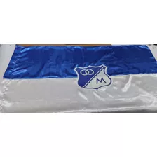 Bandera De Millonarios Con Escudo