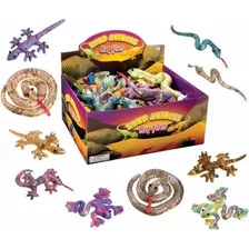 Toysmith Sandfilled Shimmering Reptiles 1 Count Colores Surt