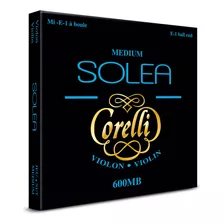 Encordoamento Para Violino Corelli Solea Média 600mb