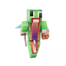 Figura Guy Big Guy Verde, De 4'' Por Endertoys (no Minecraft