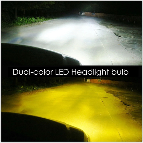 Focos Led H4 Bicolor Blanco Amarillo Alta Baja Oferta!! Foto 4