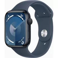 Apple Watch 9 Gps Caja Aluminio Negra Correa Dep. Azul - S/m