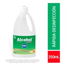 Alcohol Antiseptico Frasco X 350 Mlt Mk