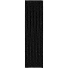 Garland Rug Medallion Area Rug, 3-feet By 8-feet, Black