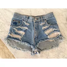 Short De Jean Marca Mango Talle 30