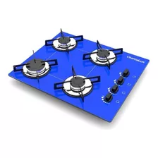 Fogão Cooktop 4 Bocas Ultra Chama Azul Bivolt Chamalux