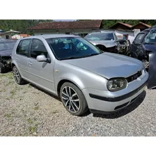 (7) Sucata Vw Golf 1.6 1999 A 2008 (retirada Peças)