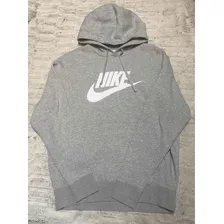 Sudadera Hoodie Nike Gris Hombre Talla M