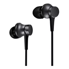 Audífonos Xiaomi Mi In-ear Manos Libres Celular Basic Negro