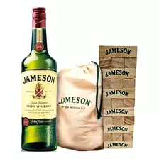 Whiskey Jameson 700ml + Juego Jenga De Regalo - Gobar® 