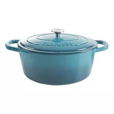 Crock Pot Artisan Hierro Fundido Esmaltado 7quart Oval Dutch