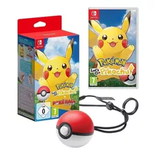 Pokémon: Let's Go, Pikachu! + Poké Ball Plus Pack Let's Go Standard Edition Nintendo Switch Físico