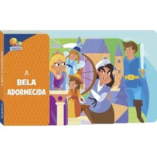 Livro Infantil Cartonado Contos Com Abas: A Bela Adormecida - Capa Dura 