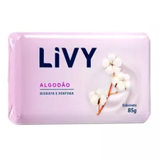 Atacado C/30 Sabonete Algodão Livy 85g