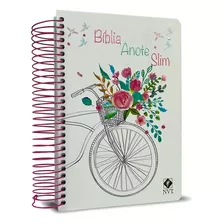 Bíblia Anote Slim Bike | Nvt | Capa Dura Espiral