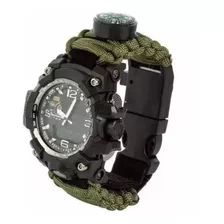 Reloj De Supervivencia 6 En 1 Táctico Militar Multiproposito