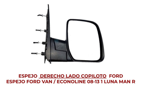 Espejo Ford Van / Econoline 2008-09-10-11-12-2013 Mn Der Ore Foto 2