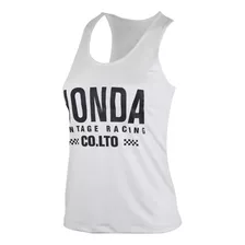 Remera Musculosa Original Honda Dama. Distribuidora Oeste