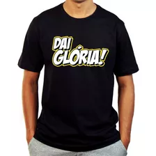 Camiseta Gospel Masculina Dai Glória Moda Evangélica Casual