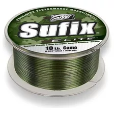 Sufix Elite Línea Pesca 12 Libras 330 Yardas