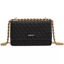 Bolsa Crossbody Colcci Relevo In24 Preto Feminino