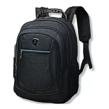 Mochila Masculina Reforçada Notebook C/ De Aço Executiva 