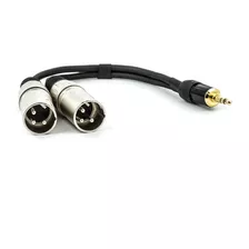 Cabo P2 Estereo Para 2 Xlr Macho - 1,5 Metro