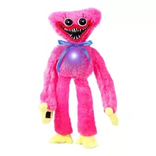 Poppy Playtime Kissy Missy Peluche 40cm Luz Led Rgb + Música