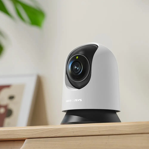 Mercusys Mc210 Cámara Wifi Seguridad Interior,2k 3mp,ip Domo Blanco