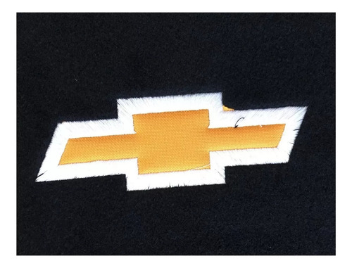 Kit 4 Tapetes Alfombra Logo Chevrolet Corvette 2019 Foto 3