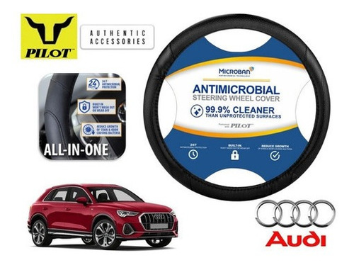 Funda Cubrevolante Negro Antimicrobial Audi Q3 2022 Foto 4