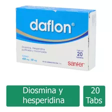 Daflon 500 Mg Caja Con 20 Tabletas